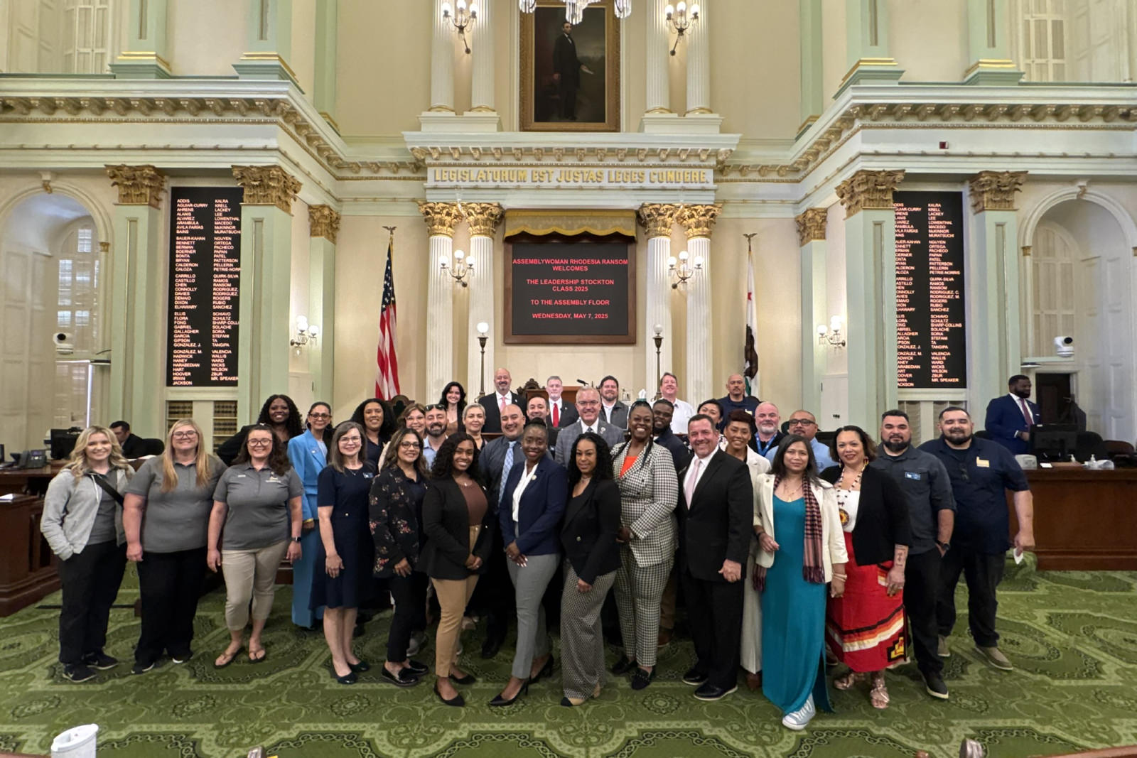 Leadership Stockton at the State Capitol
