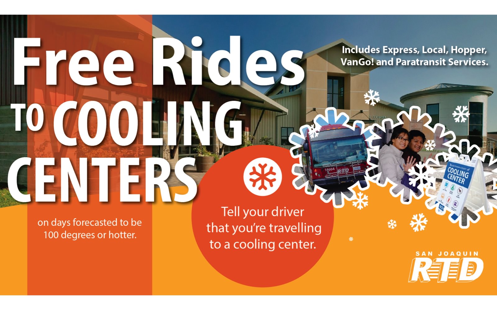 RTD Offers FREE Rides to Cooling Locations Due to Extreme Heat