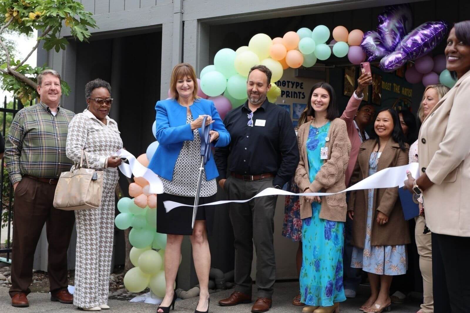 Adjoin Ribbon Cutting